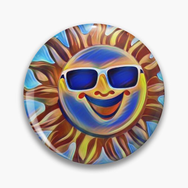 Item preview, Watercolor Cool Mr Sun designed and sold by TGAL2.