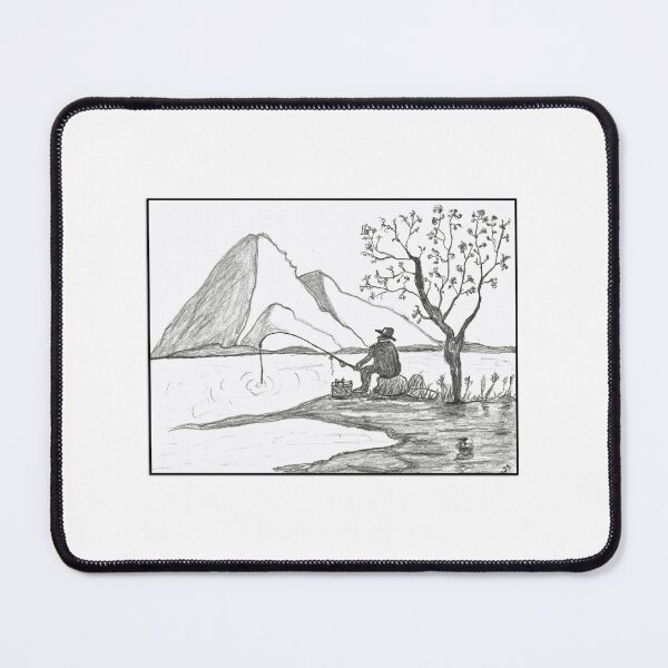 Item preview, Fishing landscape designed and sold by BrianDekter.