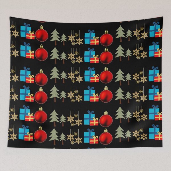 Item preview, Colorful Christmas pattern designed and sold by Azrou shop.
