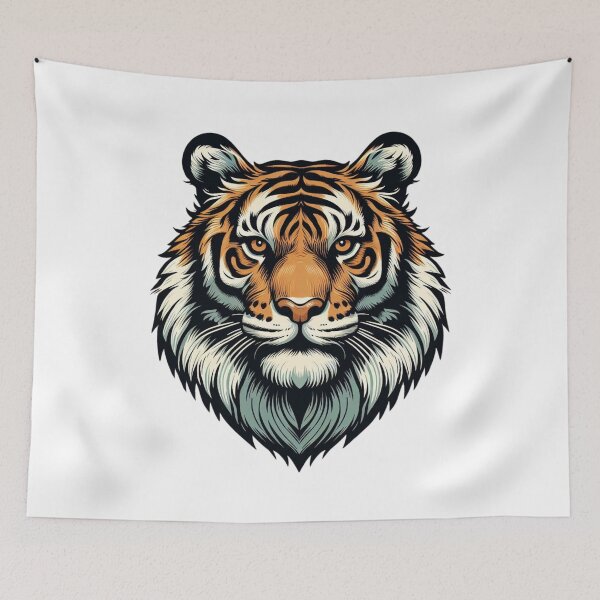 Item preview, determined tiger designed and sold by flipthinking.