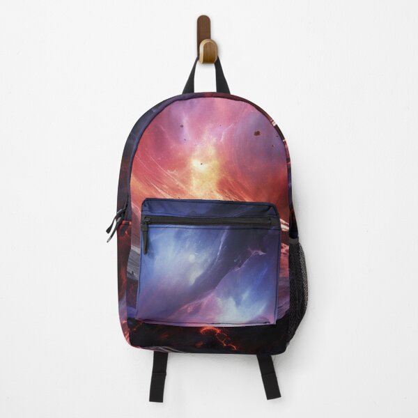 Item preview, Dark Fantasy Landscape - Galactic Waves designed and sold by Fantasy Masterpiece.