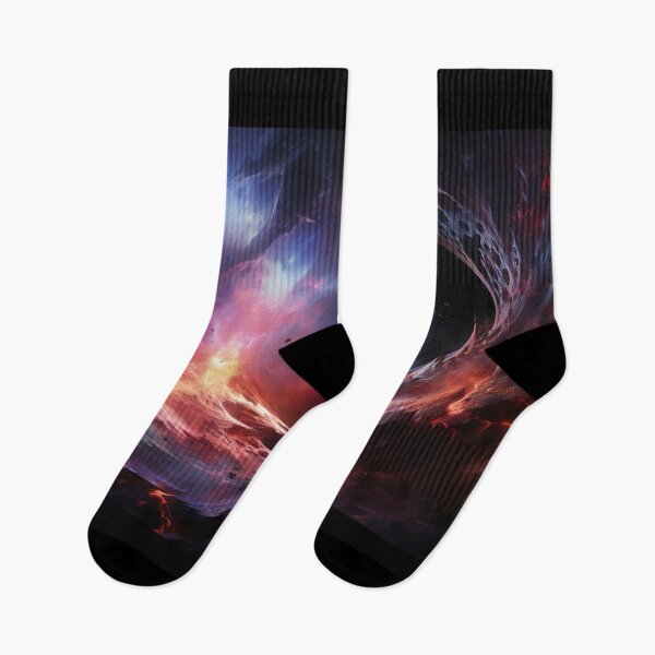 Item preview, Dark Fantasy Landscape - Galactic Waves designed and sold by Fantasy Masterpiece.