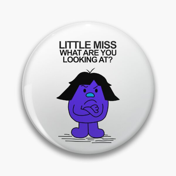 Item preview, Little Miss What are you looking at? designed and sold by Scat the cat.