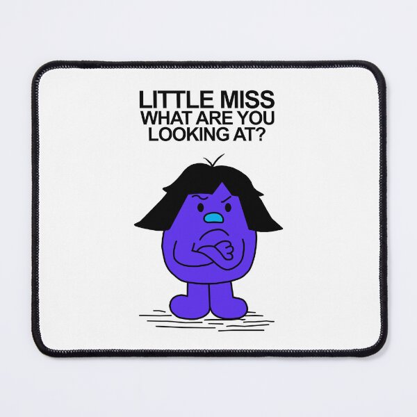 Item preview, Little Miss What are you looking at? designed and sold by Scat the cat.