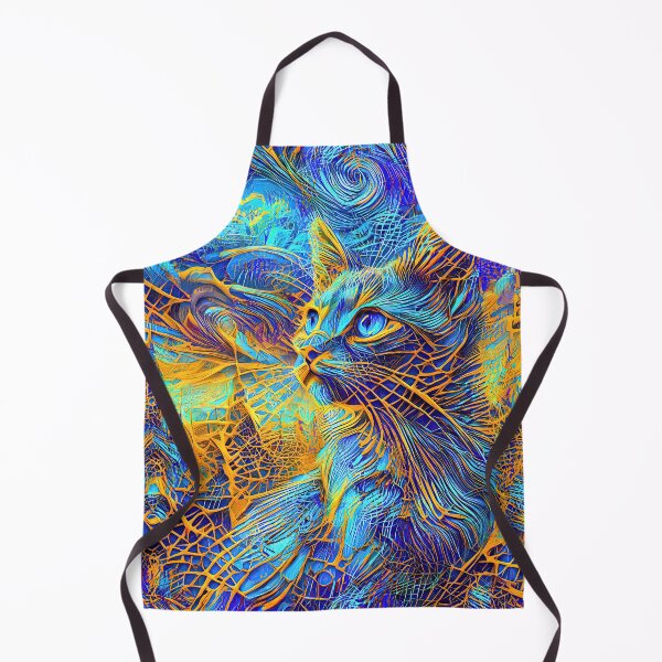 Item preview, Abstractions of abstract abstraction of cat. DeepDream #5815786033154 designed and sold by blackhalt.