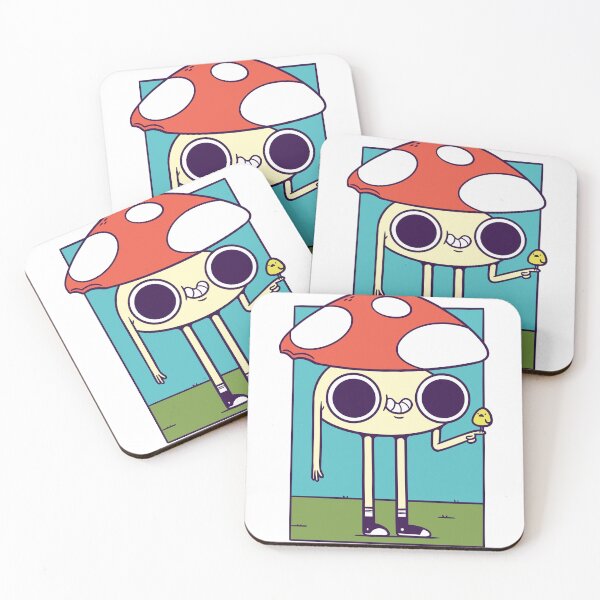 Item preview, Cute Mushroom Character Color designed and sold by Blake Stevenson.