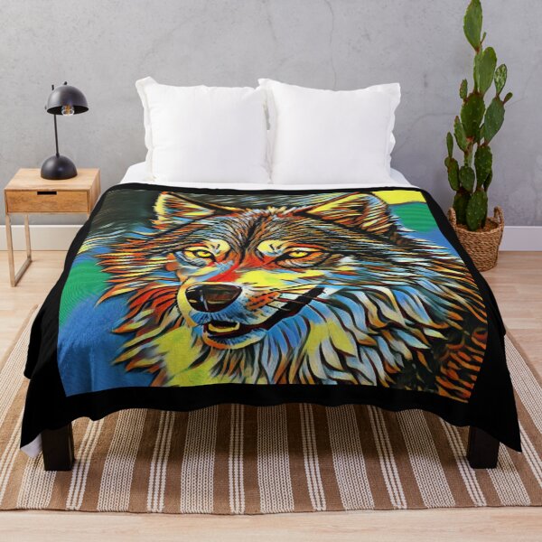 Item preview, Art Deco Wolf Head designed and sold by TGAL2.