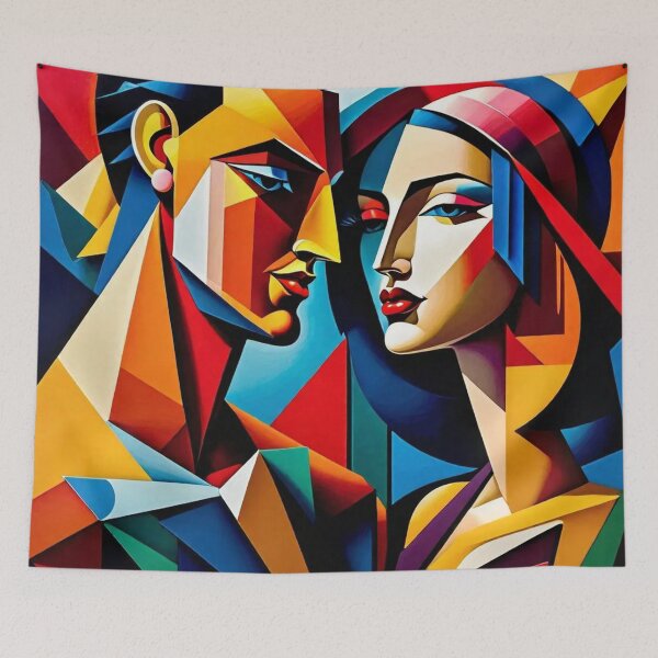 Item preview, Lovers in an angular time designed and sold by ephemerandom.