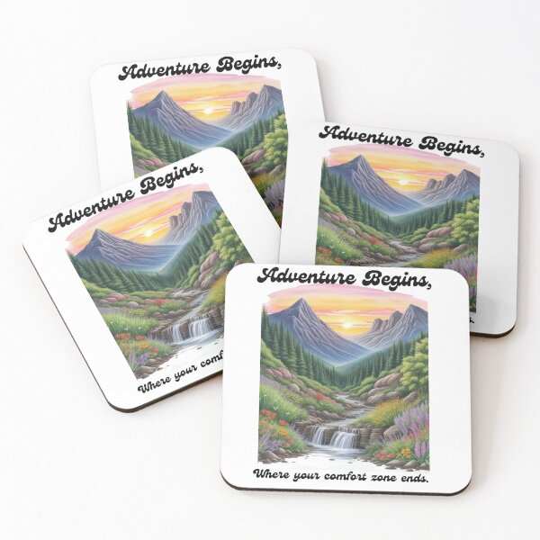 Item preview, Adventure Begins not in comfort zone designed and sold by NoviaRobert.