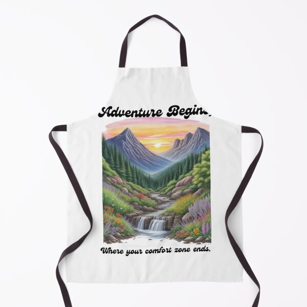 Item preview, Adventure Begins not in comfort zone designed and sold by NoviaRobert.