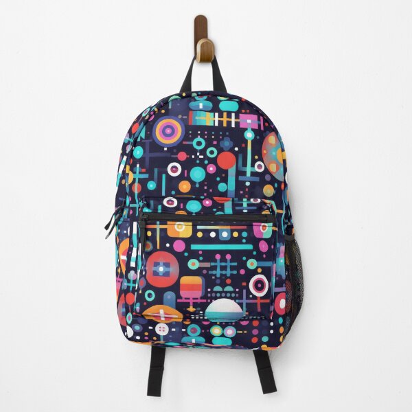 Item preview, Joyful Futurama: Seamless Digital Delight Pattern designed and sold by NeavesPhoto.