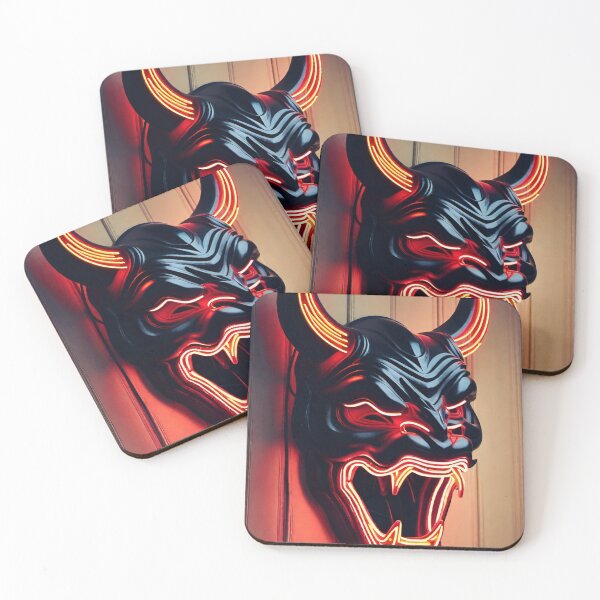 Item preview, Demon mask designed and sold by MatrixTattoo.