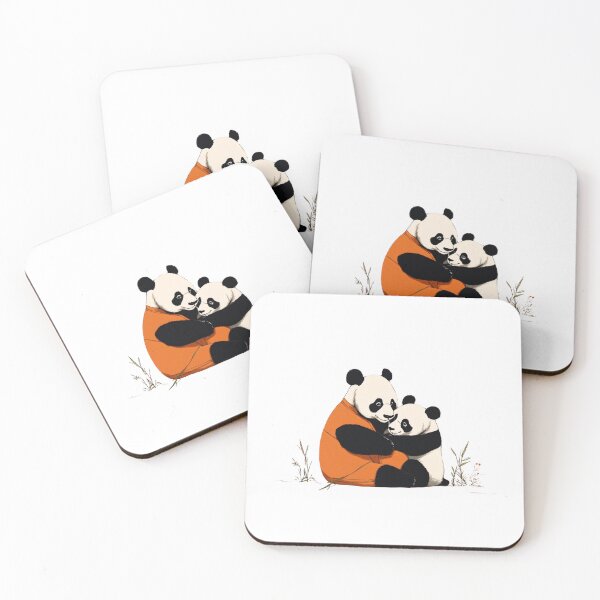 Item preview, Blissful Panda Cuddle: Capturing Joyful Moments designed and sold by OURBYPRODUCTS.