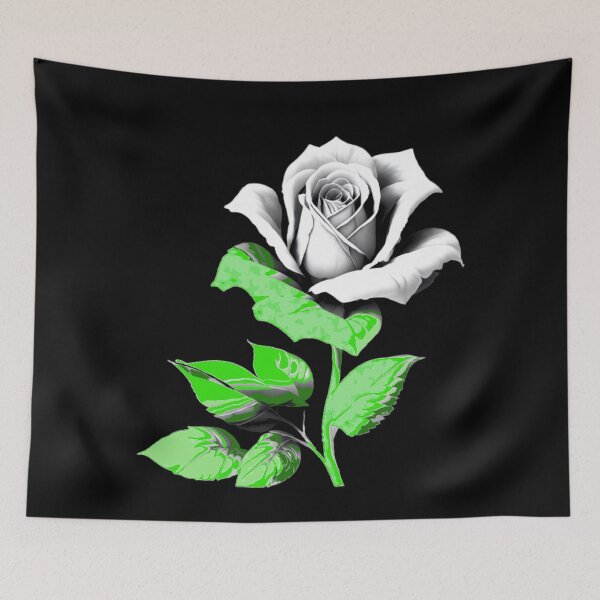 Item preview, ROSE GREEN LEAF designed and sold by rafal12345.