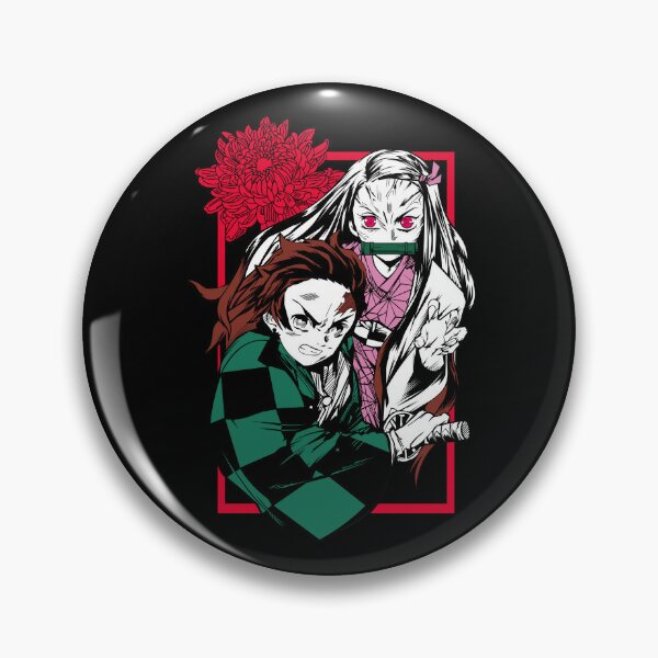 Nezuko Demon Slayer Pins Pinfo ➝ DjoischDesign ➝ - Depop