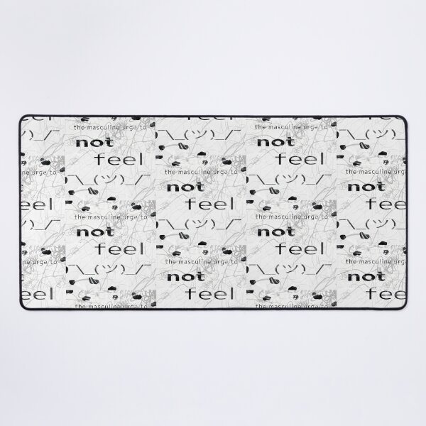 Item preview, The Masculine Urge to Not Feel designed and sold by Palatable Depression.