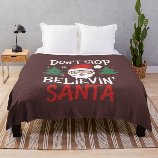 Item preview, Dont stop believin santa - funny quote for christmas designed and sold by Superdealkoeln.