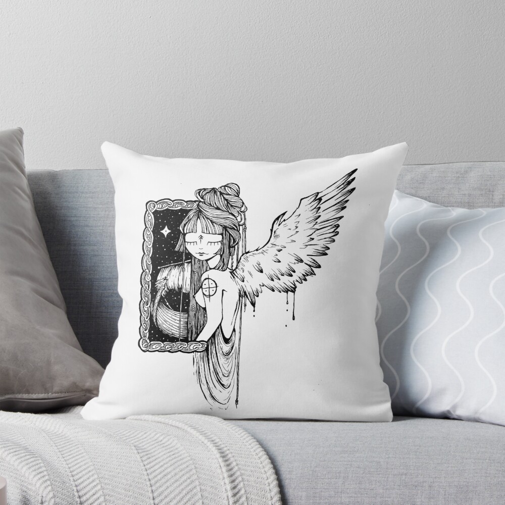 Item preview, Throw Pillow designed and sold by RANARTE.