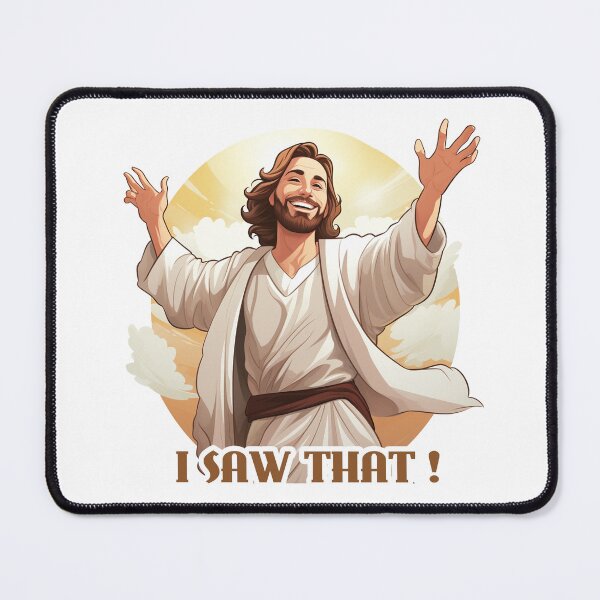 Item preview, Jesus Meme I Saw That designed and sold by Krasnovaovaova.