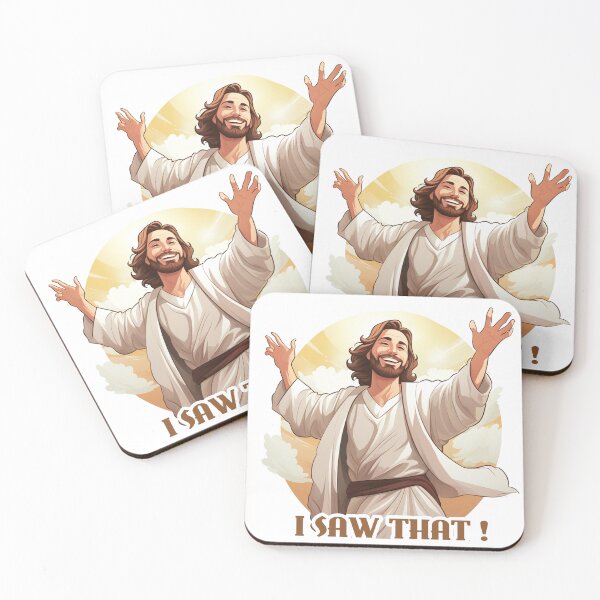 Item preview, Jesus Meme I Saw That  designed and sold by Krasnovaovaova.