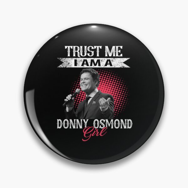Item preview, TRUST ME I AM A DONNY OSMOND GIRL V-neck  Woman designed and sold by kathelmoala.