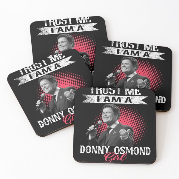 Item preview, TRUST ME I AM A DONNY OSMOND GIRL V-neck  Woman designed and sold by kathelmoala.