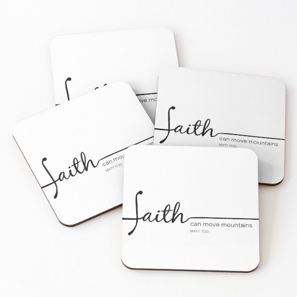 Item preview, Faith can move mountains designed and sold by Ewa Miller.