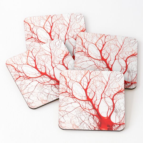 Item preview, The Body - Red Blood Vessels designed and sold by theblueofmyeye.