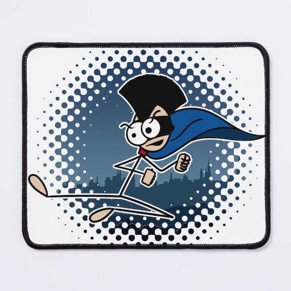 Item preview, Rick the Stick - Super Stickman Kick Halftone Background designed and sold by Ken Drab.