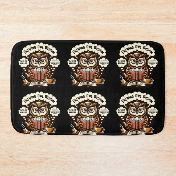 Item preview, Brewing Owl Wisdom Tea Lovers Dream Design designed and sold by ElLocoMus.