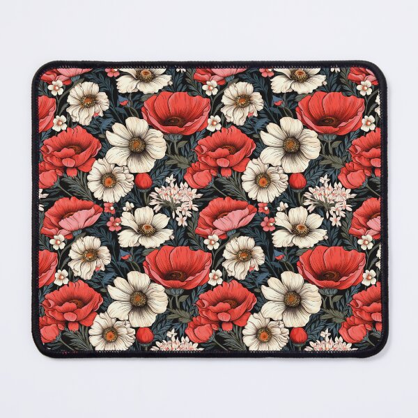 Item preview, Crimson and Cream Botanicals designed and sold by PatentedPrints.