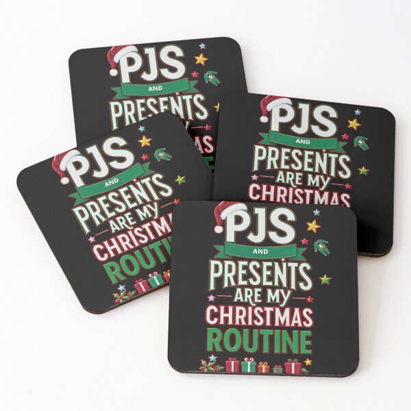 Item preview, Pjs And Presents Are My Christmas Routine designed and sold by FocusedPatterns.