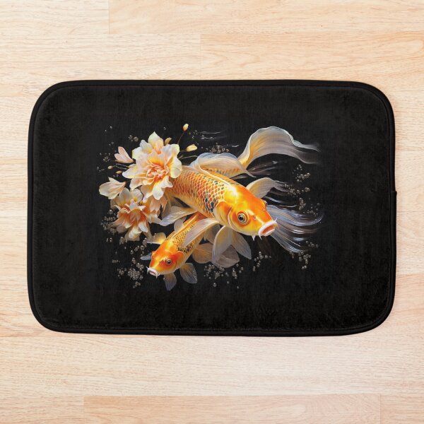 Aperçu de l'œuvre Beau poisson Koi orange créée et vendue par FireFXStudio.