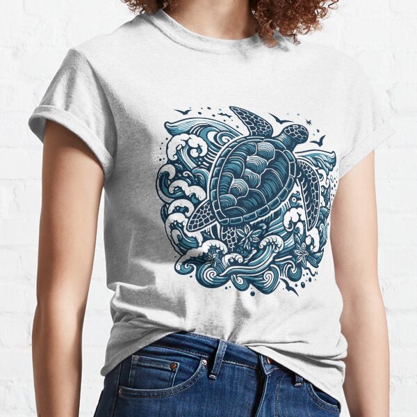 Women's Save The Ocean Sea Turtle T-Shirt