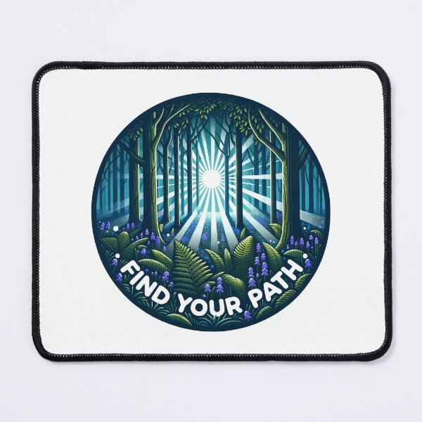 Item preview, Find Your Path - Illuminating Your Personal Trail designed and sold by nexanova369.
