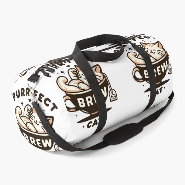 Item preview, Purrfect Brew Cat Tea Lovers Dream Design designed and sold by ElLocoMus.