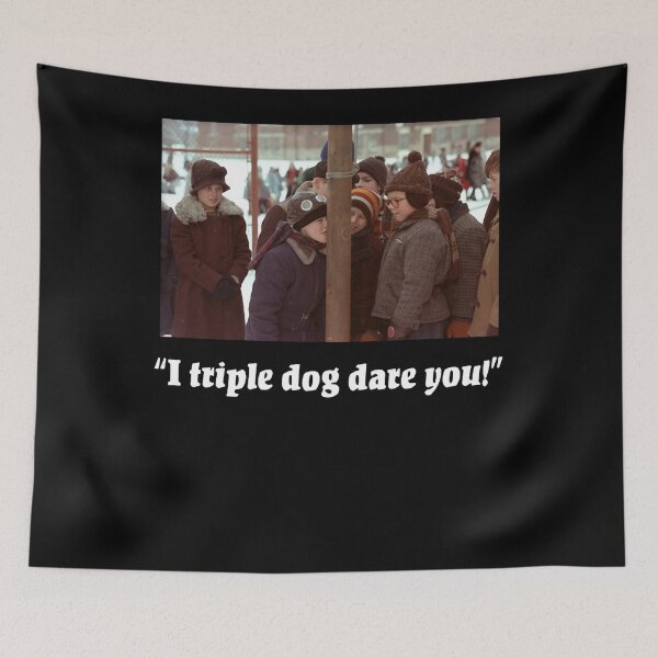 Item preview, I Triple Dog Dare You! - A Christmas Story Design designed and sold by spychergale.