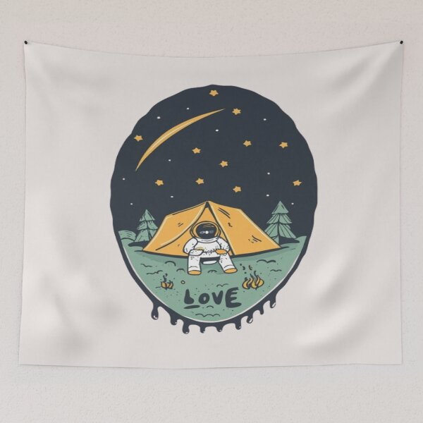 Item preview, Rocket Campfire designed and sold by UrbanGraphixs.