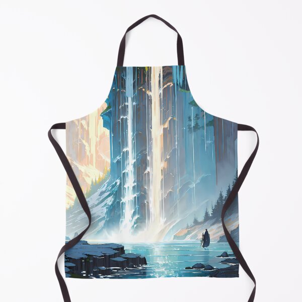 Item preview, A Crisp Waterfall Cascades In Mended Reveal designed and sold by Emmagium.