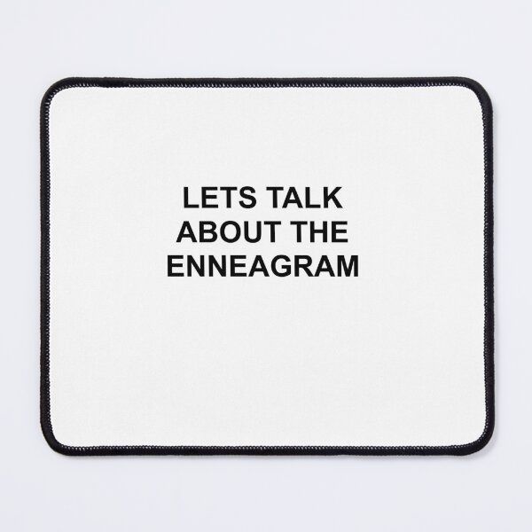 Item preview, Lets talk about the enneagram designed and sold by delmarvastickers.