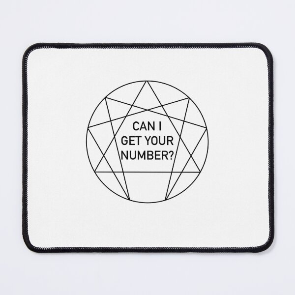 Item preview, Can I get your number? Enneagram designed and sold by delmarvastickers.