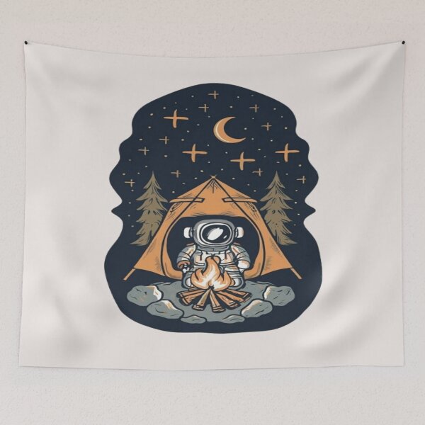 Item preview, Rocket Campfire designed and sold by UrbanGraphixs.