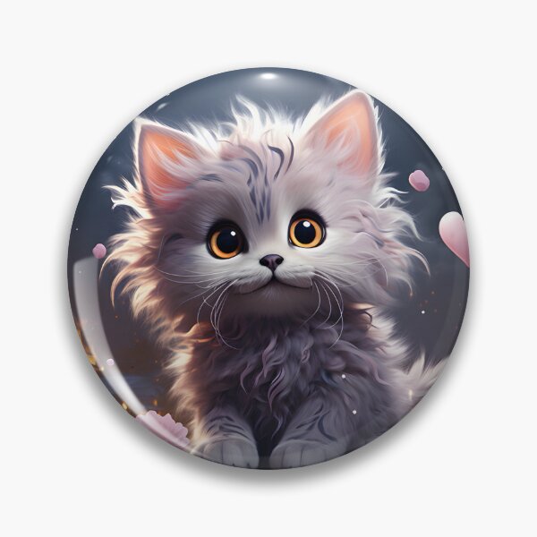 Item preview, Cute Cat Moon Heart Flower designed and sold by PINKSOUL1977.