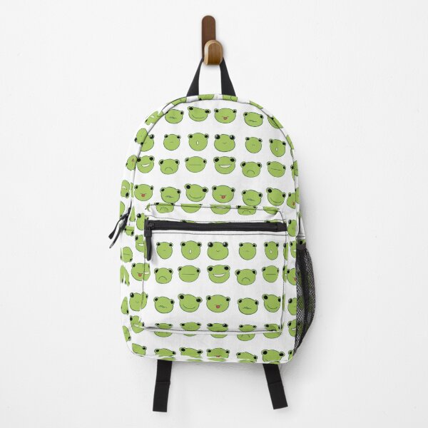 Item preview, Frog cute cartoon drawing (pack of nine faces emotions expressions) designed and sold by hellenjellen.