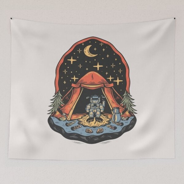 Item preview, Rocket Campfire designed and sold by UrbanGraphixs.
