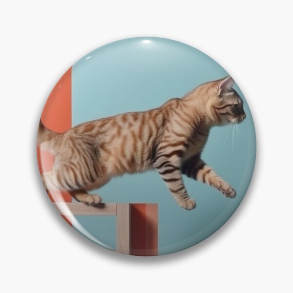 Item preview, Cat Jumping On Wood designed and sold by FireFXStudio.