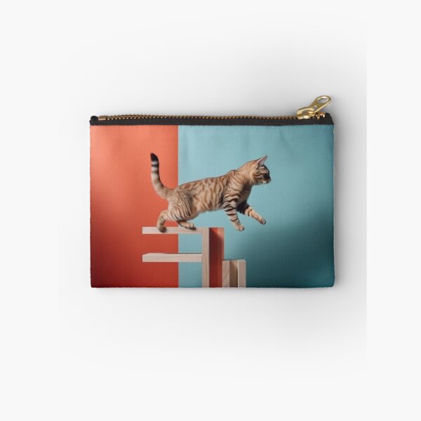 Item preview, Cat Jumping On Wood designed and sold by FireFXStudio.