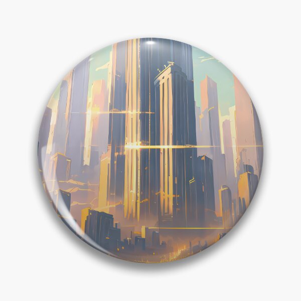 Item preview, A Contradictory Cityscape Envelops in Eternal Light designed and sold by Emmagium.