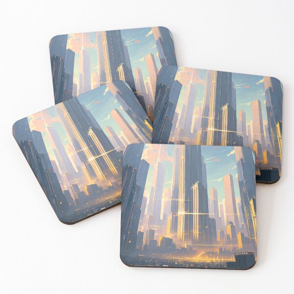 Item preview, A Contradictory Cityscape Envelops in Eternal Light designed and sold by Emmagium.