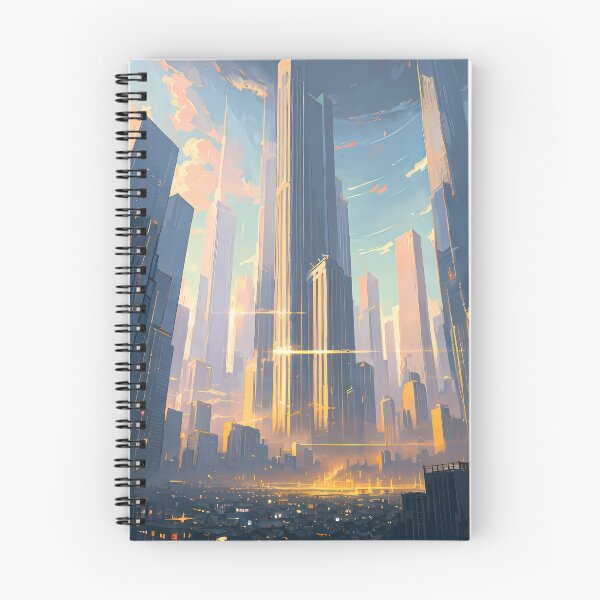Item preview, A Contradictory Cityscape Envelops in Eternal Light designed and sold by Emmagium.